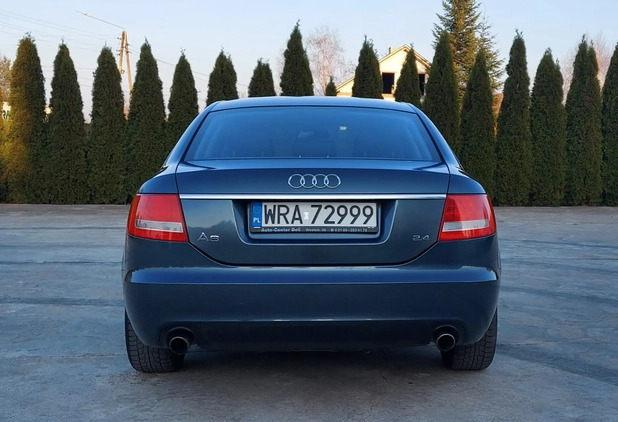 Audi A6 cena 18700 przebieg: 280000, rok produkcji 2004 z Radom małe 436